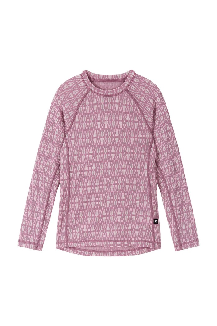 Komplet bielizny termoaktywnej dziecięcy z wełną merino Taival Reima 5200032A.9BY2 różowy