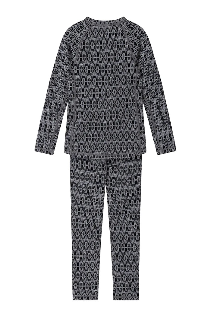 Chłopiec Reima Komplet bielizny termoaktywnej dziecięcy z wełną merino Taival 5200032A.9BY2 szary