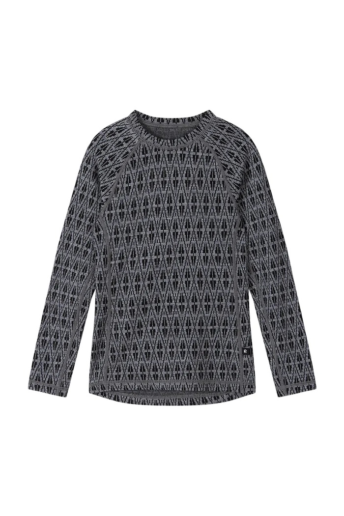 Komplet bielizny termoaktywnej dziecięcy z wełną merino Taival Reima 5200032A.9BY2 szary