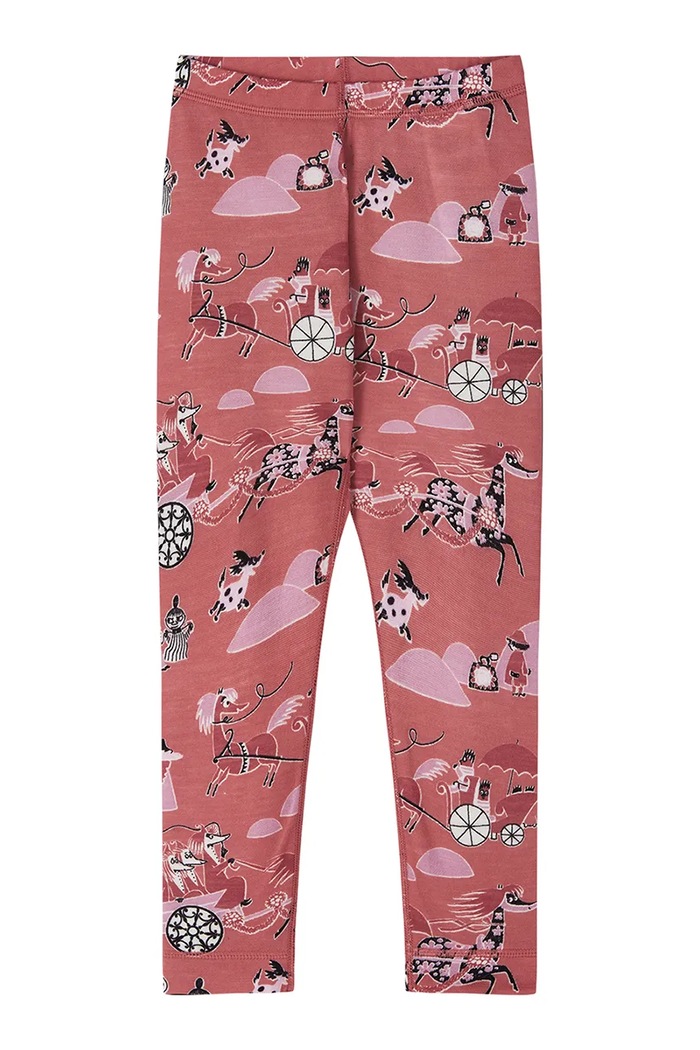 Reima komplet bielizny termoaktywnej dziecięcy z wełną merino Moomin Trivsam 5200021C.9BY2