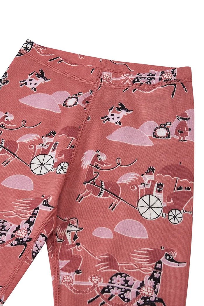 Reima komplet bielizny termoaktywnej dziecięcy z wełną merino Moomin Trivsam 5200021C.9BY2