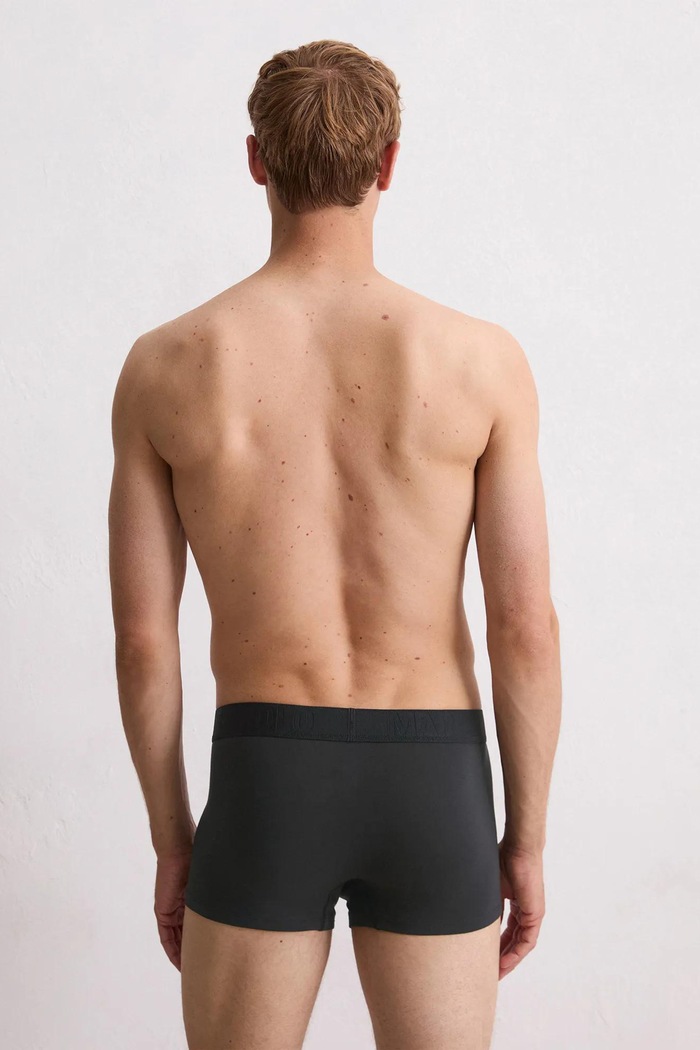 Odzież Marc O'Polo Bokserki męskie bawełniane z elastanem 3-pack 10225350 czarny
