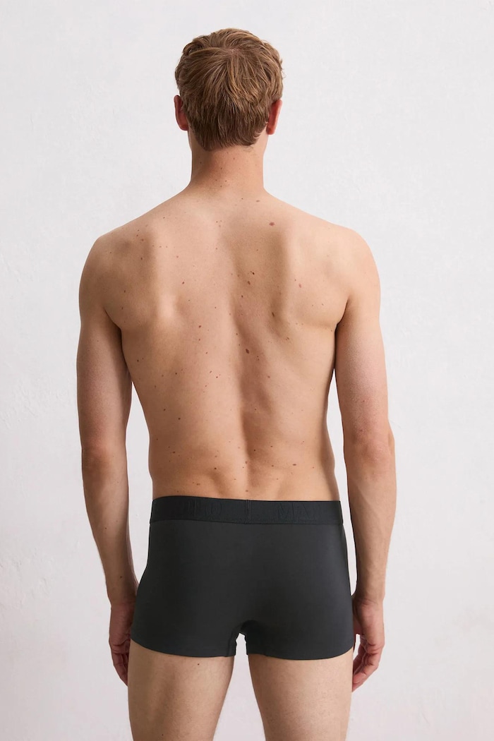 Odzież Marc O'Polo Bokserki męskie bawełniane z elastanem 3-pack 10225350 czarny