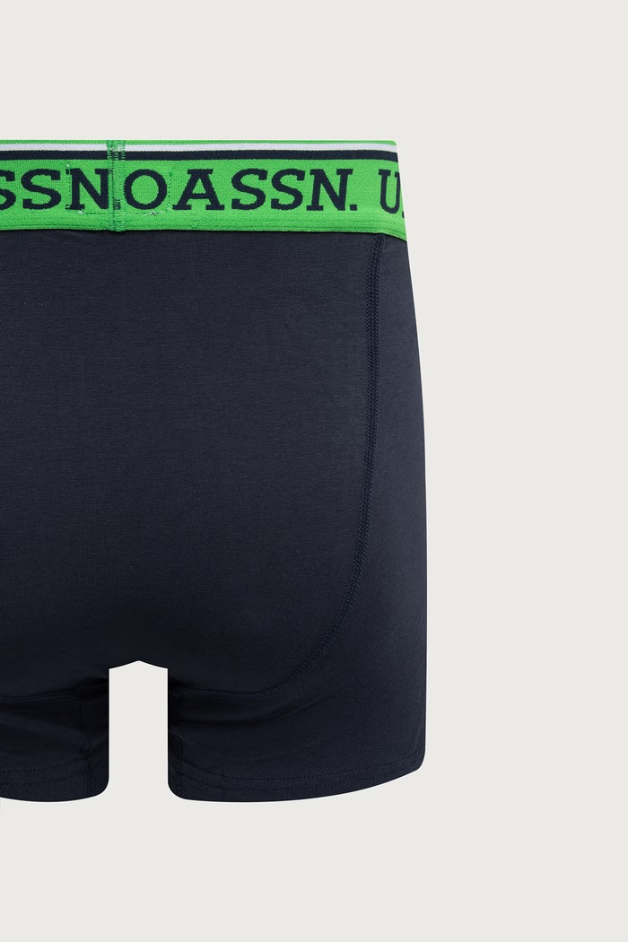 Odzież U.S. Polo Assn. Bokserki męskie z bawełną Life USPA 3-pack MUP3510 granatowy