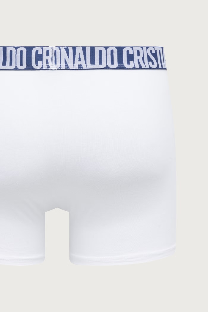 CR7 Cristiano Ronaldo Bokserki dopasowane męskie bawełniane z elastanem 7-pack 8127.4900.2805