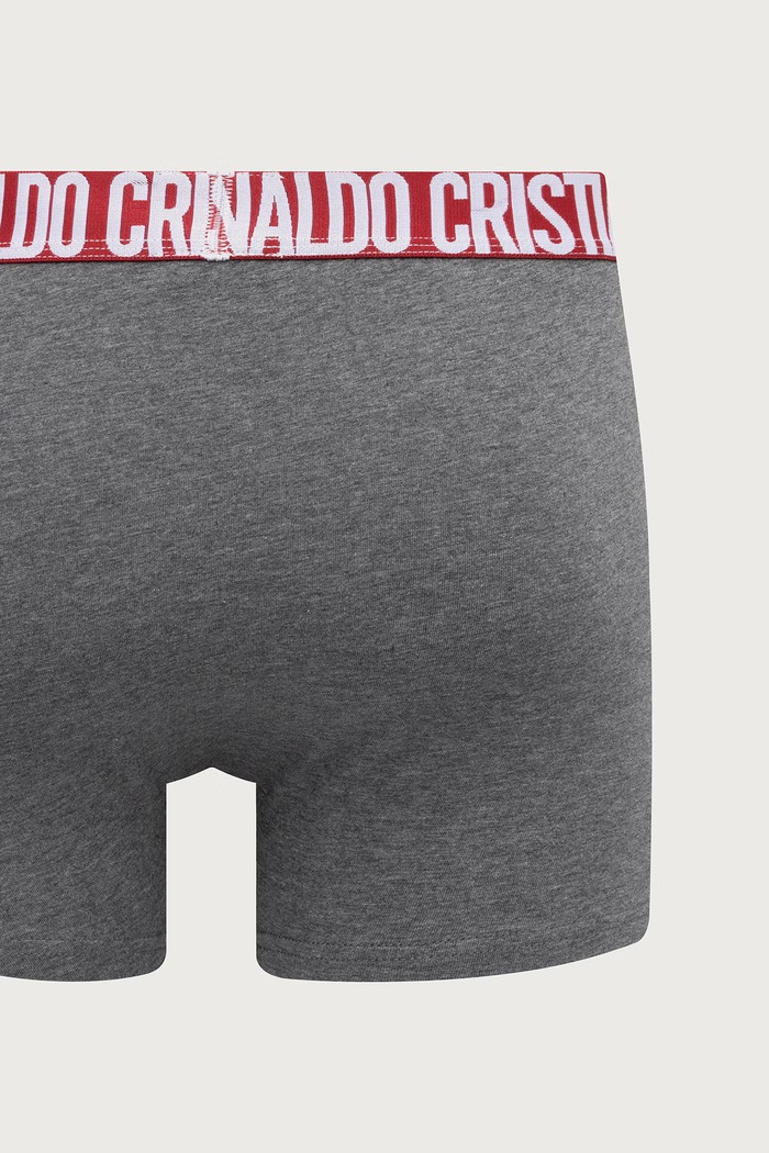 CR7 Cristiano Ronaldo Bokserki dopasowane męskie bawełniane z elastanem 7-pack 8127.4900.2805