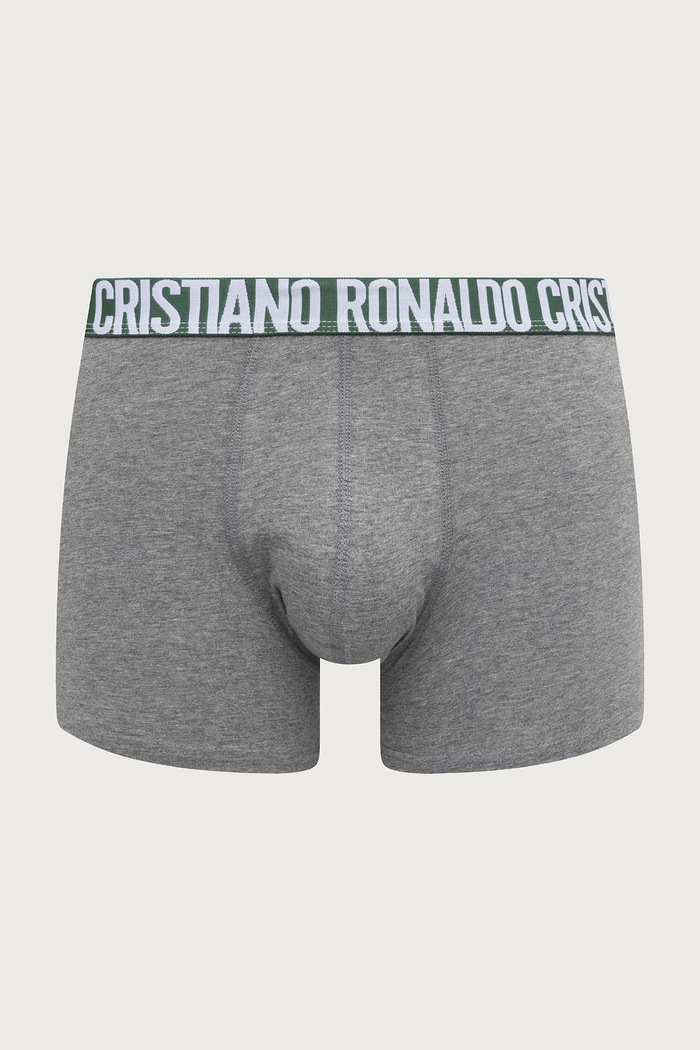 CR7 Cristiano Ronaldo Bokserki dopasowane męskie bawełniane z elastanem 7-pack 8127.4900.2805