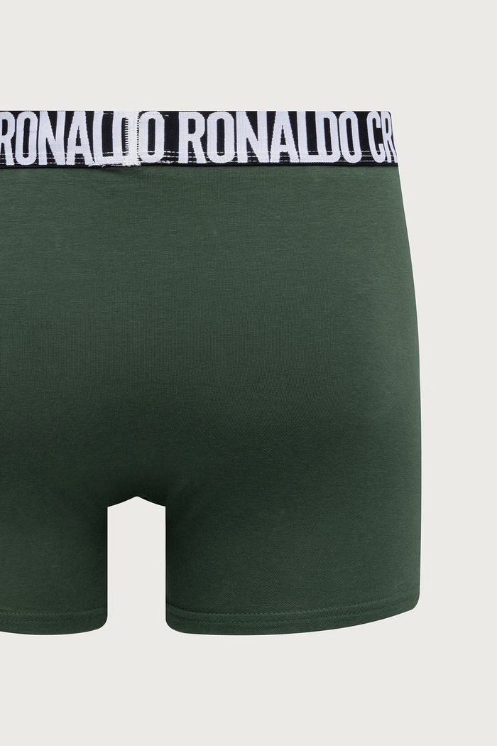 CR7 Cristiano Ronaldo Bokserki dopasowane męskie bawełniane z elastanem 7-pack 8127.4900.2805
