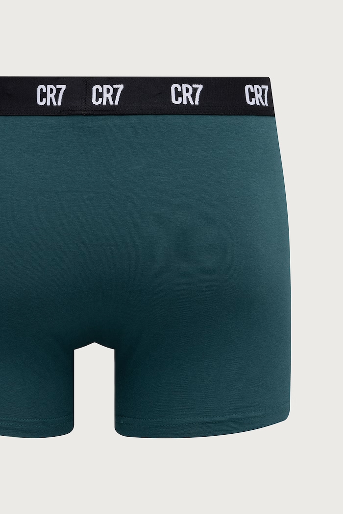 CR7 Cristiano Ronaldo Bokserki dopasowane męskie bawełniane z elastanem 7-pack 8127.4900.2832
