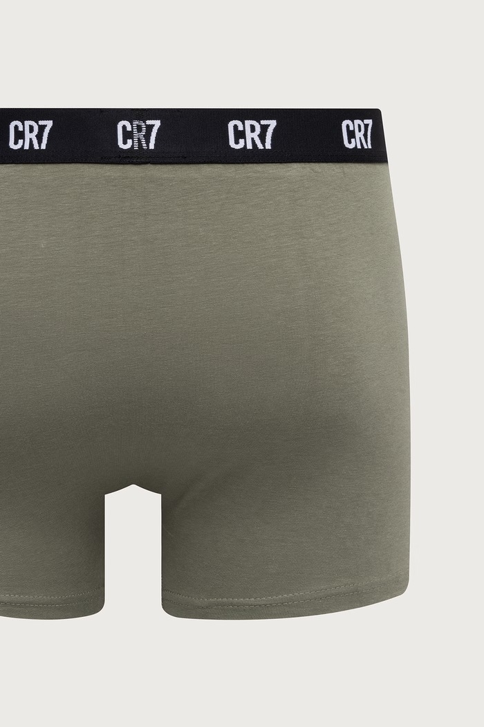 CR7 Cristiano Ronaldo Bokserki dopasowane męskie bawełniane z elastanem 7-pack 8127.4900.2832