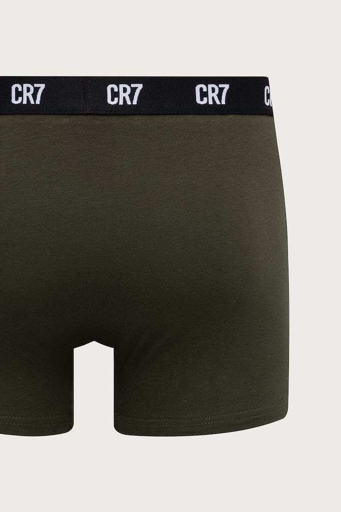 CR7 Cristiano Ronaldo Bokserki dopasowane męskie bawełniane z elastanem 7-pack 8127.4900.2832