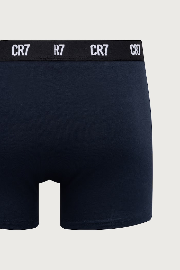 CR7 Cristiano Ronaldo Bokserki dopasowane męskie bawełniane z elastanem 7-pack 8127.4900.2832