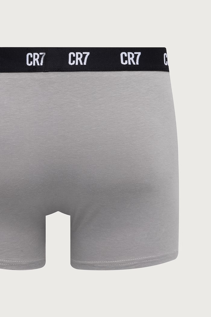 CR7 Cristiano Ronaldo Bokserki dopasowane męskie bawełniane z elastanem 7-pack 8127.4900.2832