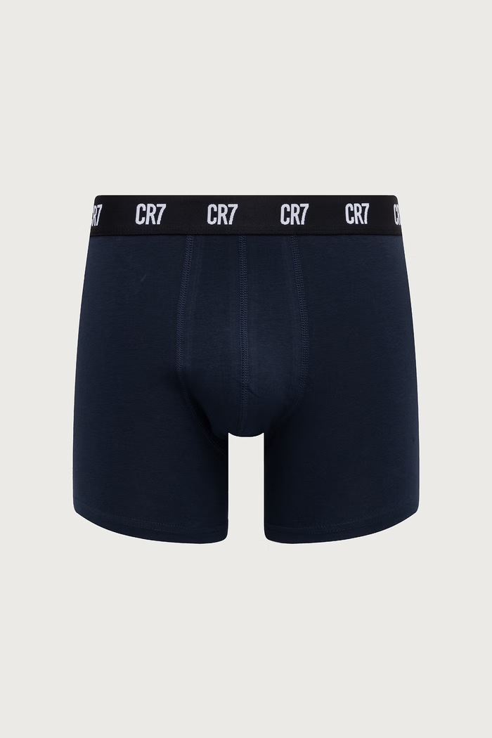 CR7 Cristiano Ronaldo Bokserki dopasowane męskie bawełniane z elastanem 7-pack 8127.4900.2832
