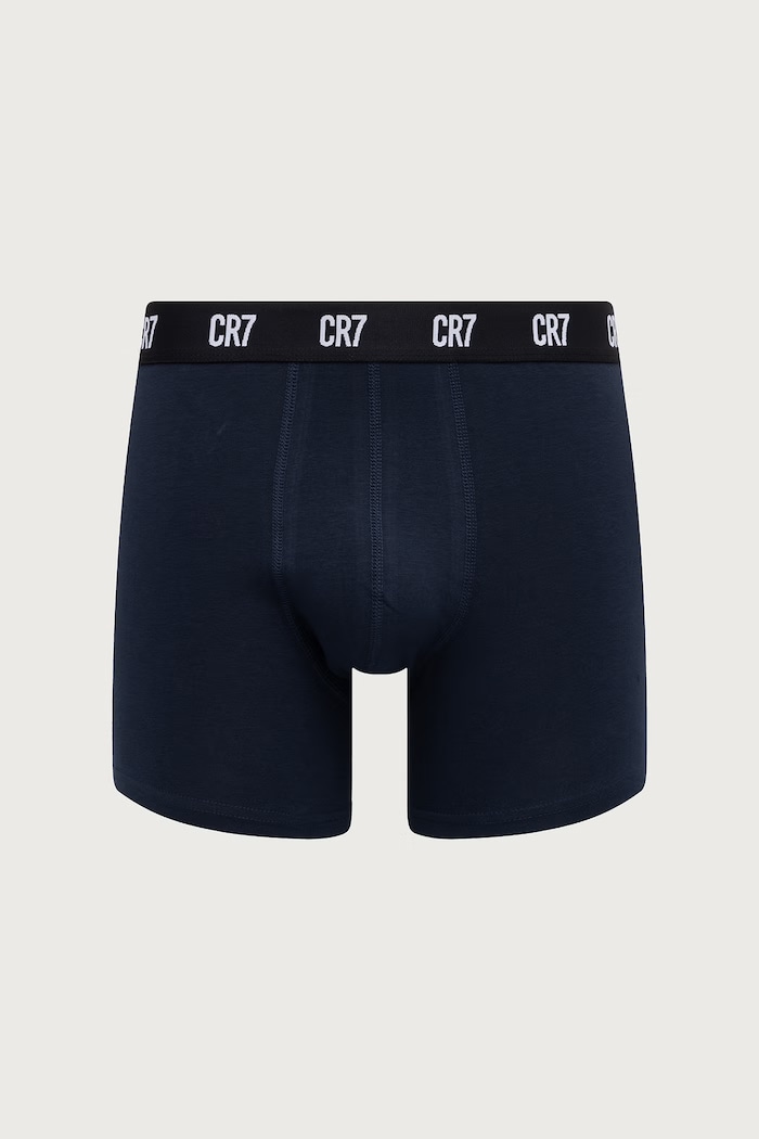 CR7 Cristiano Ronaldo Bokserki dopasowane męskie bawełniane z elastanem 7-pack 8127.4900.2832