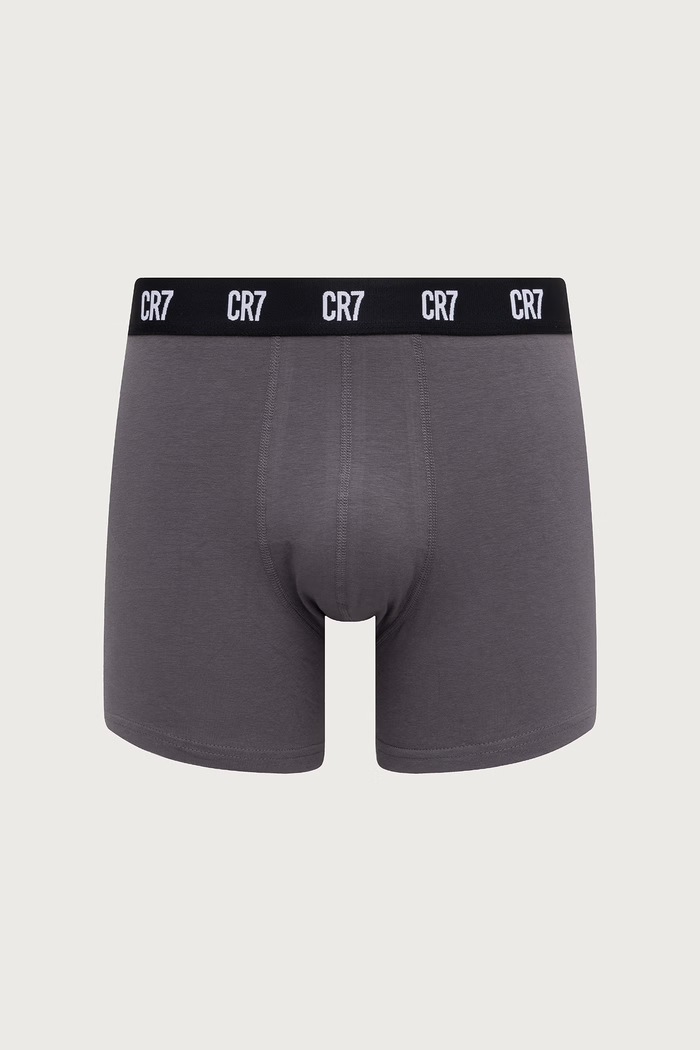 CR7 Cristiano Ronaldo Bokserki dopasowane męskie bawełniane z elastanem 7-pack 8127.4900.2832