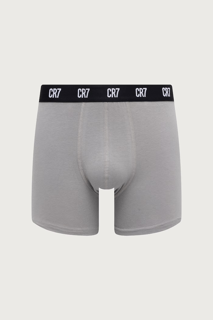 CR7 Cristiano Ronaldo Bokserki dopasowane męskie bawełniane z elastanem 7-pack 8127.4900.2832