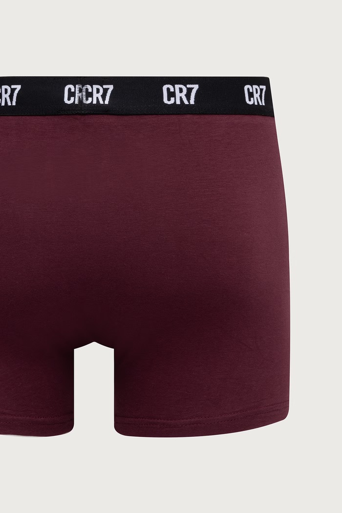 CR7 Cristiano Ronaldo Bokserki dopasowane męskie bawełniane z elastanem 7-pack 8127.4900.2832