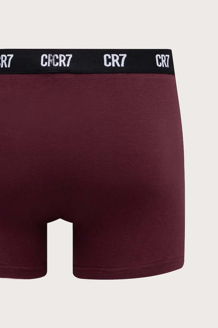 CR7 Cristiano Ronaldo Bokserki dopasowane męskie bawełniane z elastanem 7-pack 8127.4900.2832
