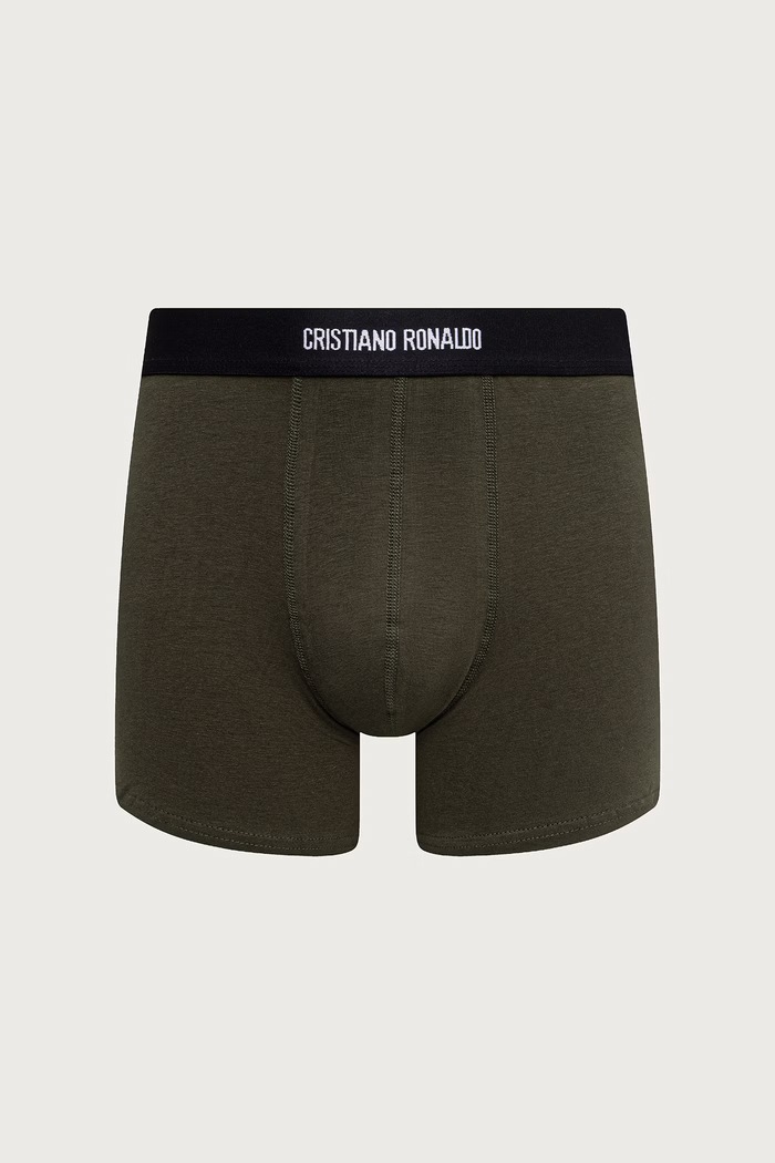 Bokserice za muškarce s pamukom 5-pack CR7 Cristiano Ronaldo siva 8125.4900.2373