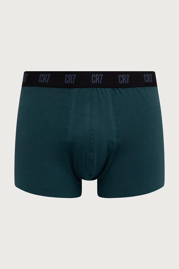 Boxerky pánske bavlnené s elastanom 5-pak CR7 Cristiano Ronaldo 8125.4900.2372 tmavomodrá