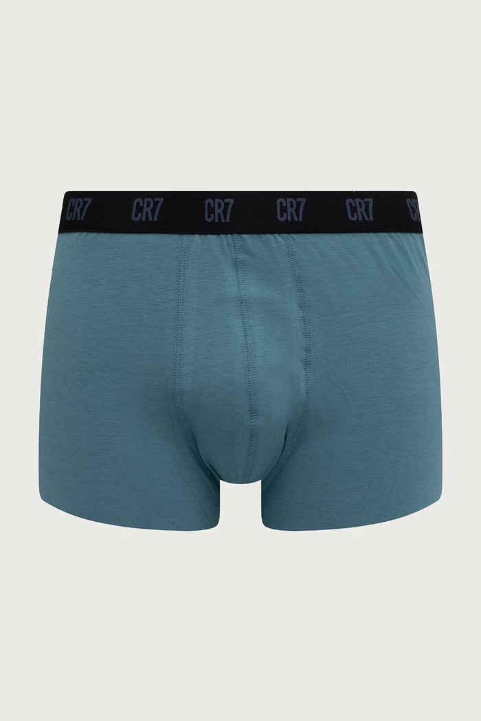 Boxerky pánske bavlnené s elastanom 5-pak CR7 Cristiano Ronaldo tmavomodrá 8125.4900.2372
