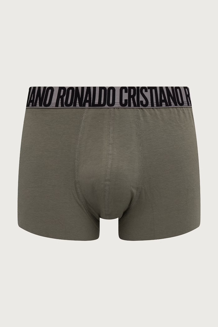 Boxerky pánske bavlnené s elastanom 4-pak CR7 Cristiano Ronaldo 8104.4900.2522 sivá