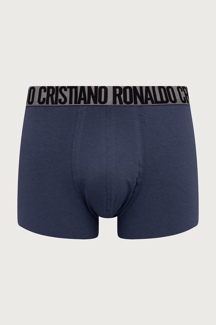 Boxerky pánske bavlnené s elastanom 4-pak CR7 Cristiano Ronaldo sivá 8104.4900.2522