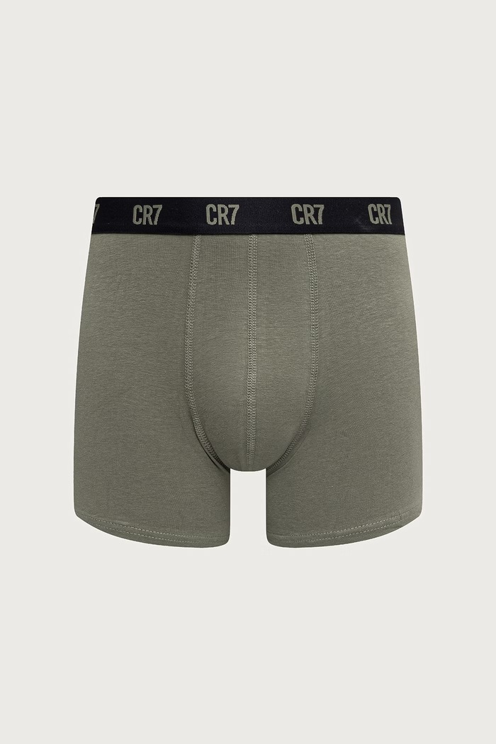 Bokserice za muškarce s pamukom 4-pack CR7 Cristiano Ronaldo 8104.4900.2521 siva