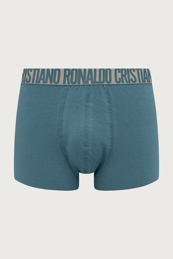 Boxerky pánske bavlnené s elastanom 3-pak CR7 Cristiano Ronaldo 8100.4900.2814 zelená