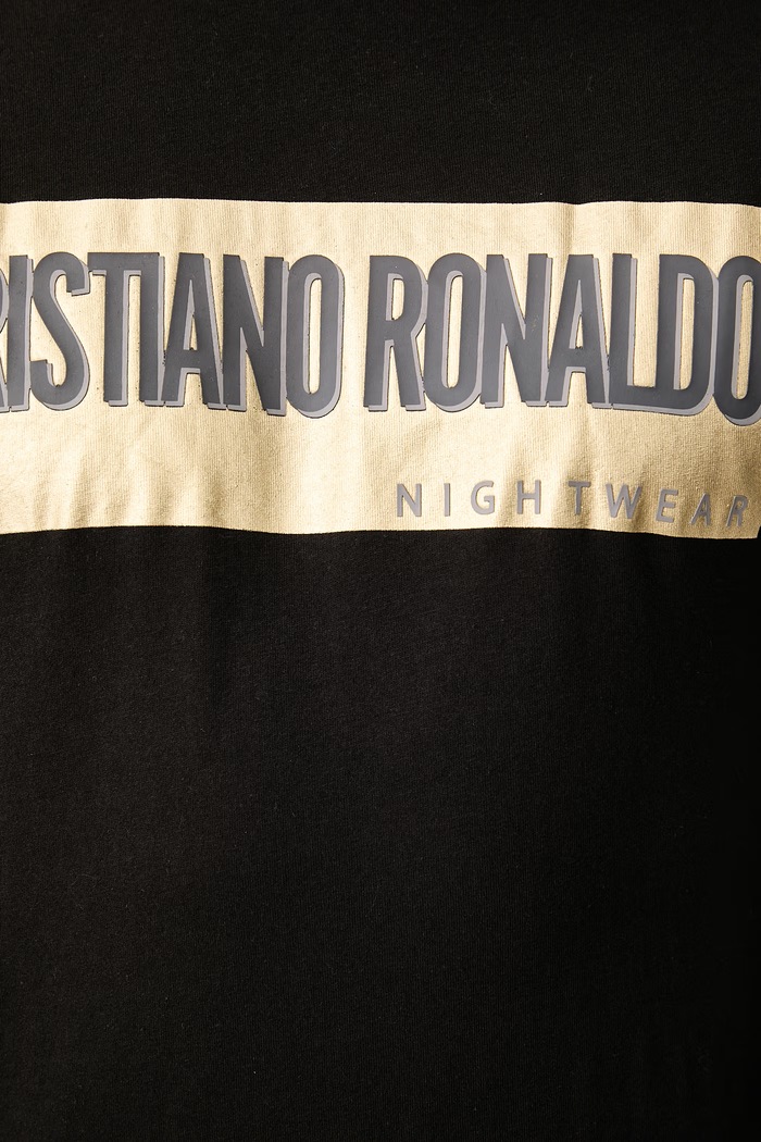 CR7 Cristiano Ronaldo Dvodijelna pidžama za muškarce od pamuka 8730.4100.2628