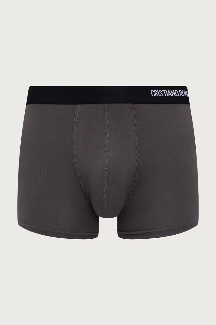 CR7 Cristiano Ronaldo Bokserki męskie z modalem 3-pack 8600.49.313 szary AW26