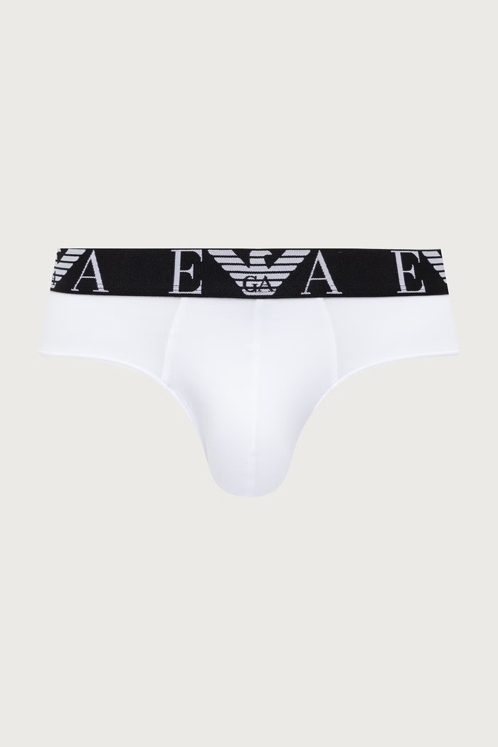 Slipy męskie bawełniane z elastanem 5-pack Emporio Armani Underwear EM003792.AF25048 czarny