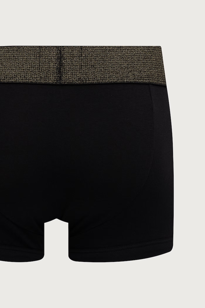 Bokserki męskie bawełniane z elastanem 2-pack Emporio Armani Underwear EM000253.AF25054 czarny