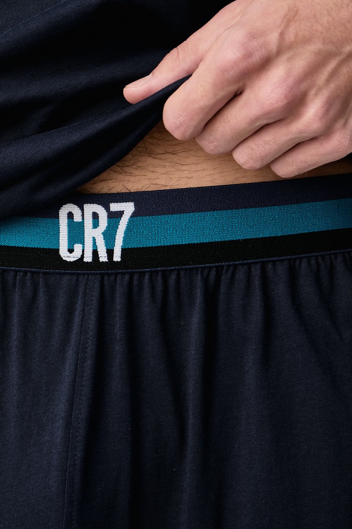 CR7 Cristiano Ronaldo Πυτζάμες δύο τεμαχίων ανδρικές βαμβακερές 8730.42.2605