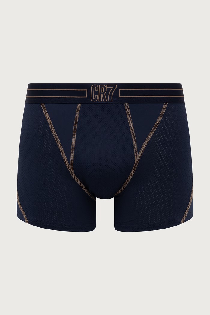 Bokserki dopasowane męskie 3-pack CR7 Cristiano Ronaldo 8515.49.304 brązowy