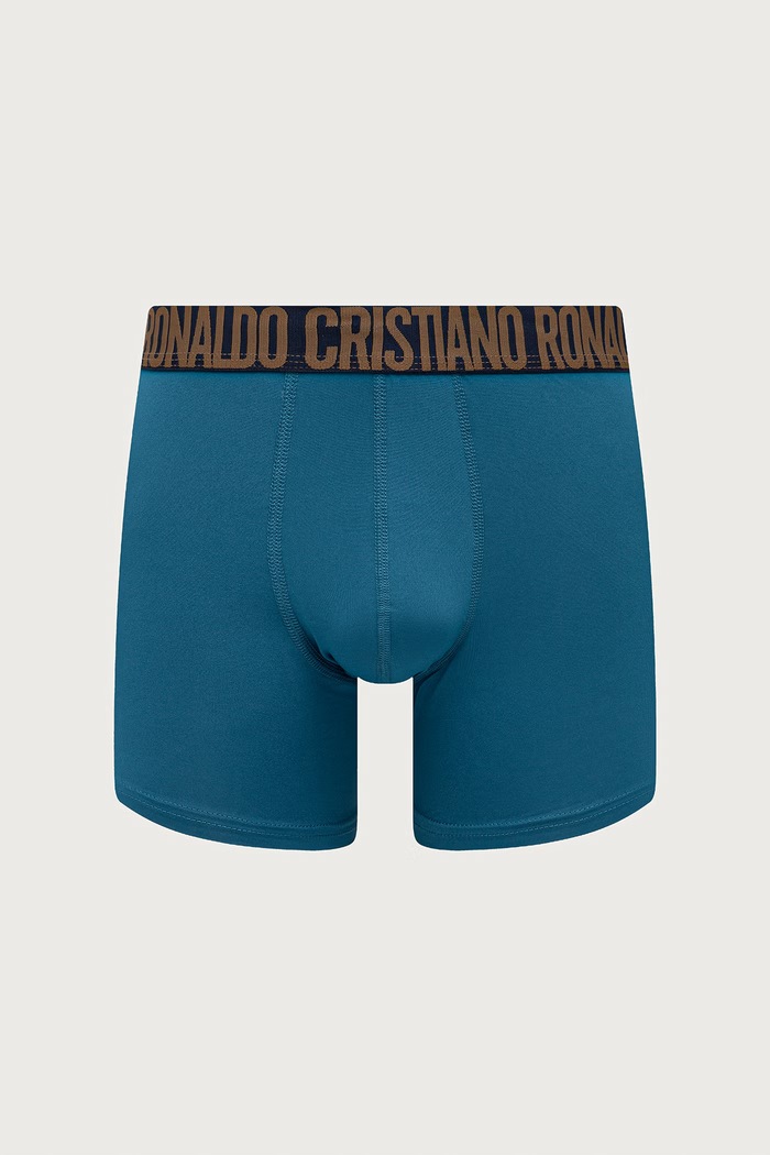 Odjeća CR7 Cristiano Ronaldo Bokserice za muškarce 3-pack 8199.49.210 plava