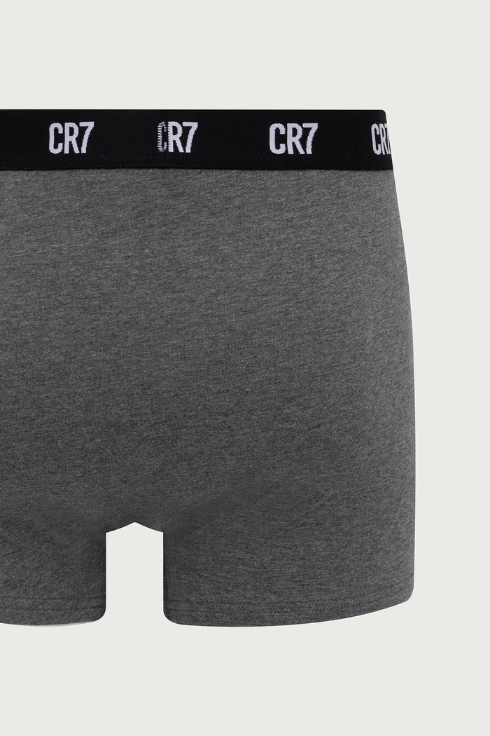 CR7 Cristiano Ronaldo Εφαρμοστά μποξεράκια ανδρικά βαμβακερά με ελαστάν 5-pack 8123.49.2419