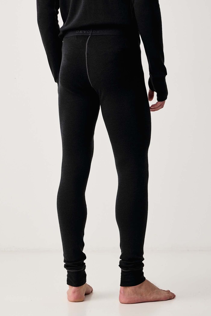 Odzież Devold Legginsy termoaktywne męskie z wełny merino Expedition Merino PDGO.155.124.A czarny