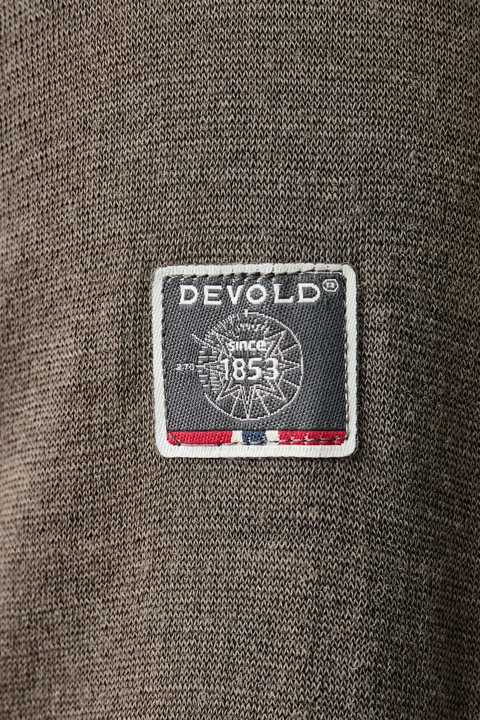 Bluza funkcyjna męska wełniana Expedition Merino Devold PDGO.155.240.A brązowy