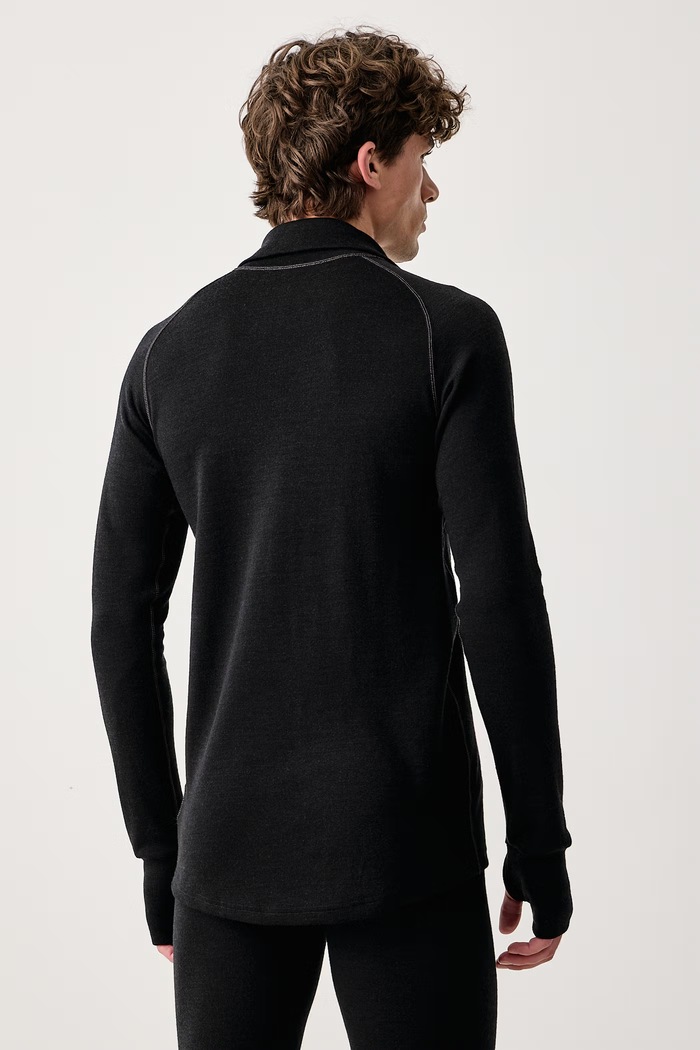 Odzież Devold Bluza funkcyjna męska wełniana Expedition Merino PDGO.155.240.A czarny