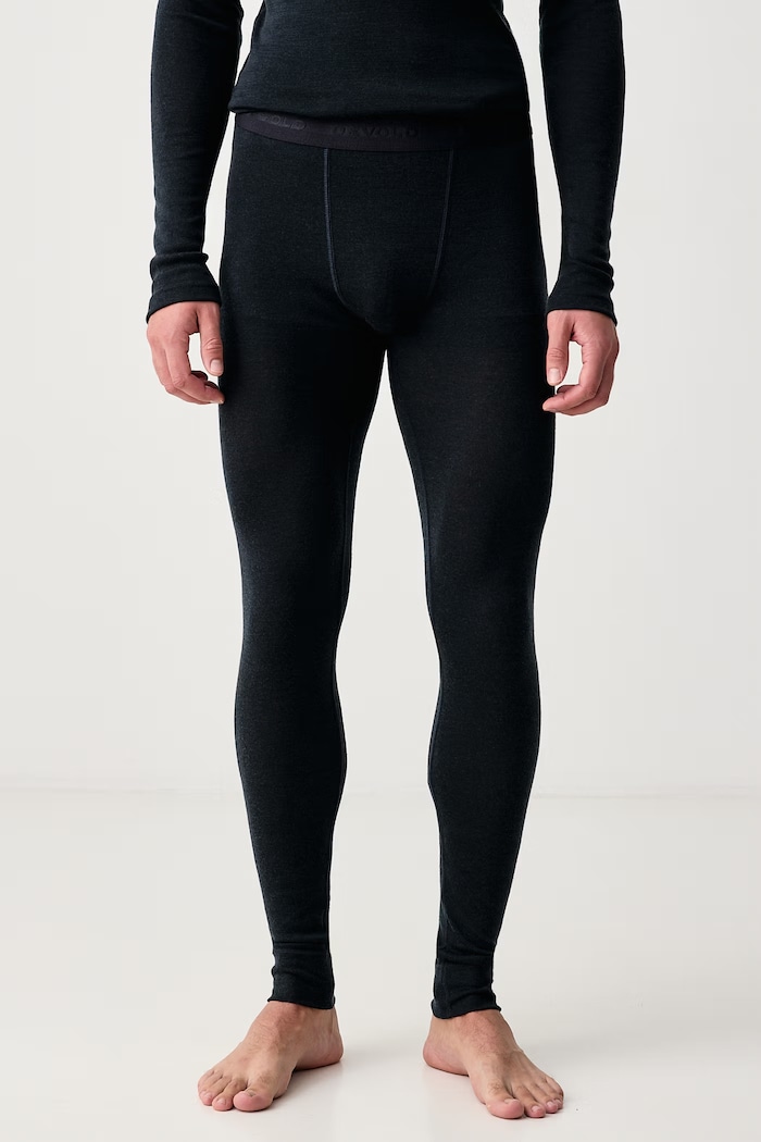Devold Legginsy funkcyjne męskie wełniane Adventure Merino granatowy PDGO.245.100.C