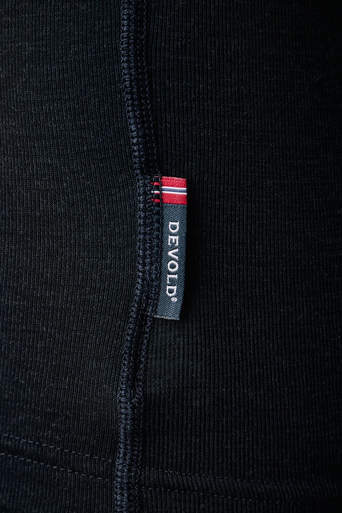 Longsleeve funkcyjny męski bawełniany Adventure Merino Devold PDGO.245.230.A granatowy