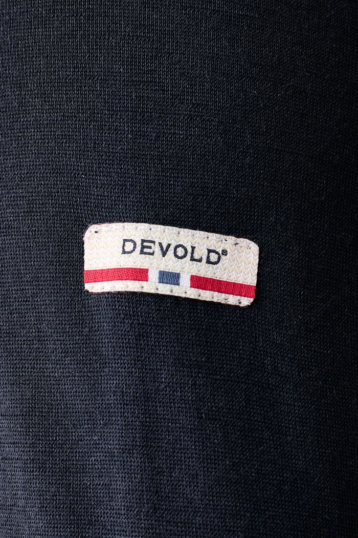 Longsleeve funkcyjny męski wełniany Breeze Plus Merino Devold PDGO.183.221.C granatowy