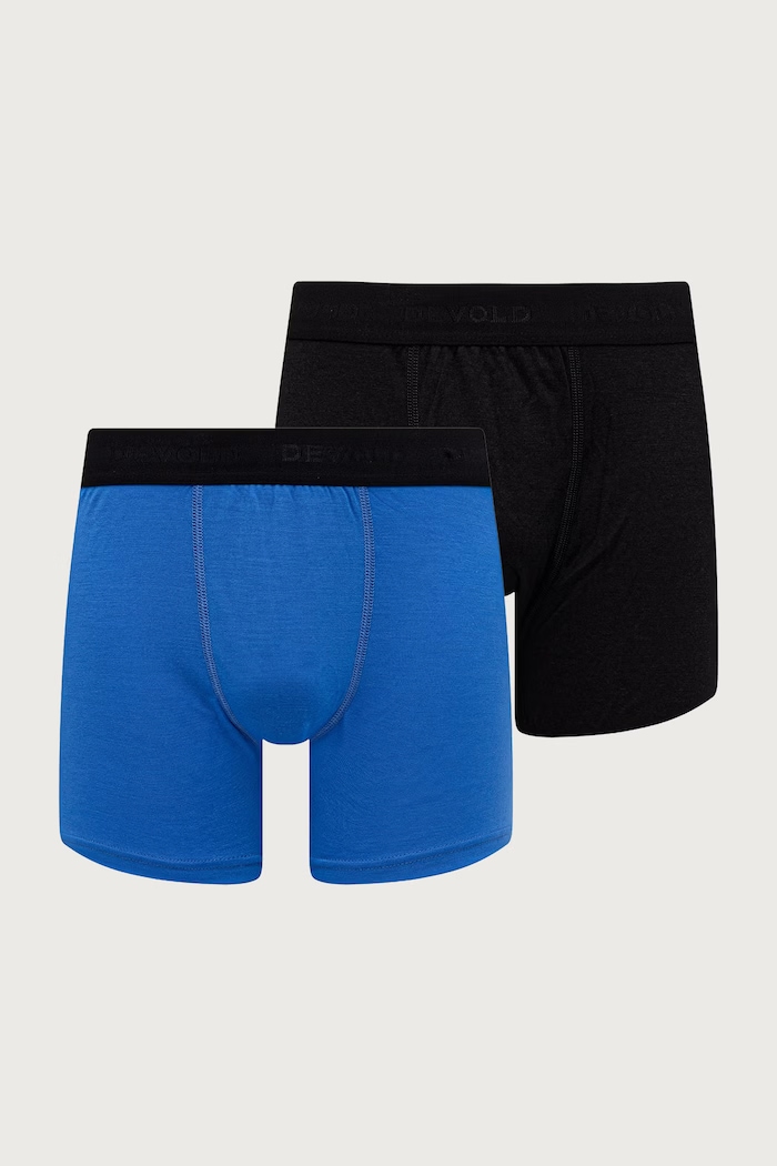 Devold Bokserki męskie z wełny merino Breeze 2-pack niebieski PDGO.180.790.B