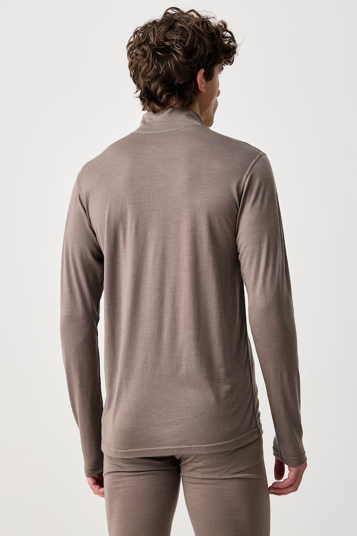 Devold Longsleeve funkcyjny męski wełniany Breeze Merino PDGO.180.245.A brązowy AW26