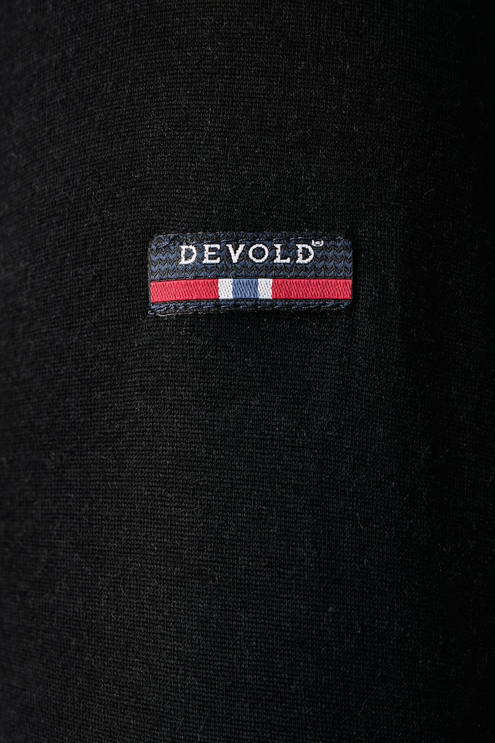 Longsleeve funkcyjny męski wełniany Breeze Merino Devold PDGO.180.245.A czarny