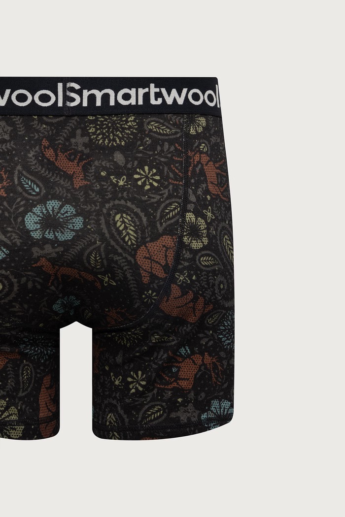 Smartwool Bokserki funkcyjne damskie z wełną merino SW017005Q851 brązowy AW26