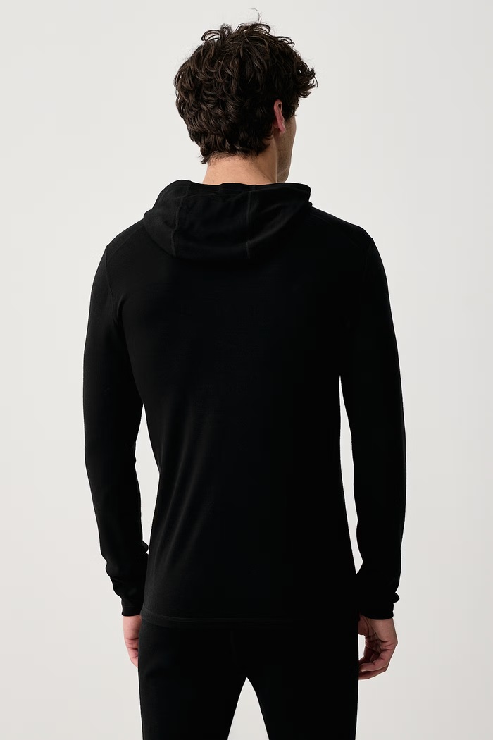 Smartwool Longsleeve termoaktywny męski z wełny merino SW0163600011 czarny AW26