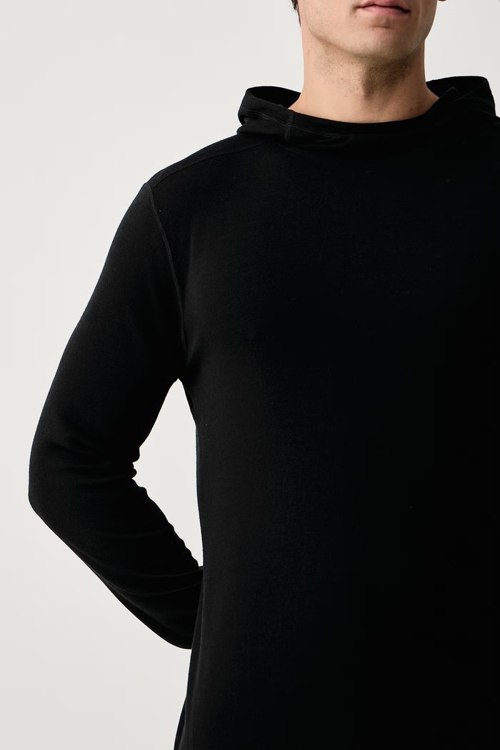 Odzież Smartwool Longsleeve termoaktywny męski z wełny merino SW0163600011 czarny